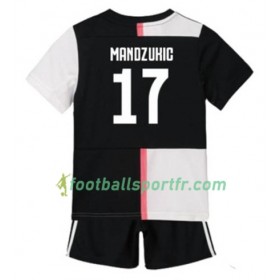 Tenue Juventus Mario Mandzukic 17 Enfant Domicile 2019-2020 Maillot de Foot
